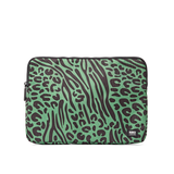 Brick Lane Laptop Sleeve in Mixed Animal Artichoke