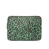 Brick Lane Laptop Sleeve in Mixed Animal Artichoke