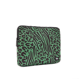Brick Lane Laptop Sleeve in Mixed Animal Artichoke