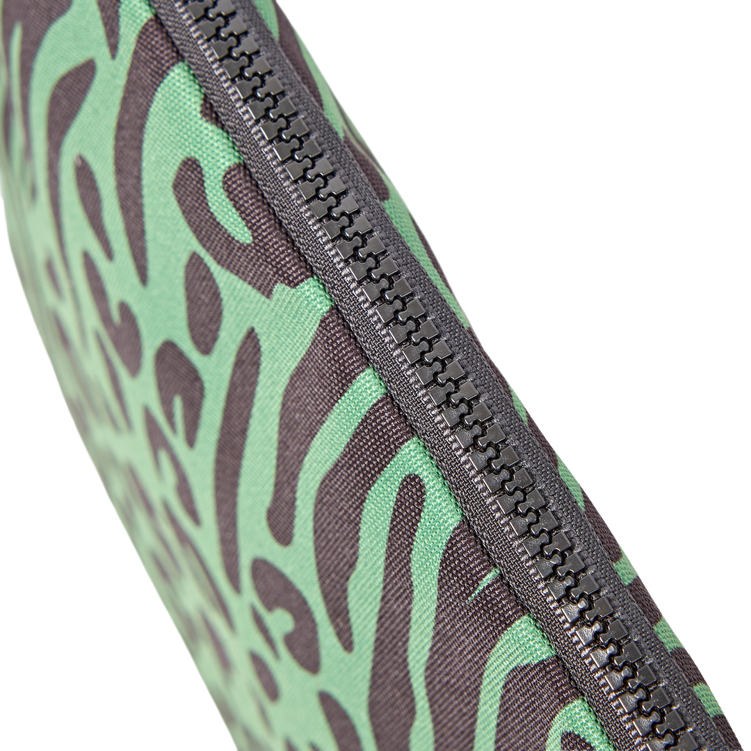 Brick Lane Laptop Sleeve in Mixed Animal Artichoke