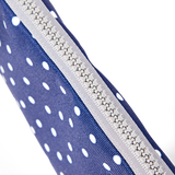 Brick Lane Laptop Sleeve in Navy Polka Dot