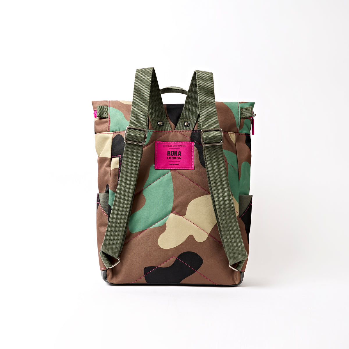 Camden J Backpack in Vintage Camo