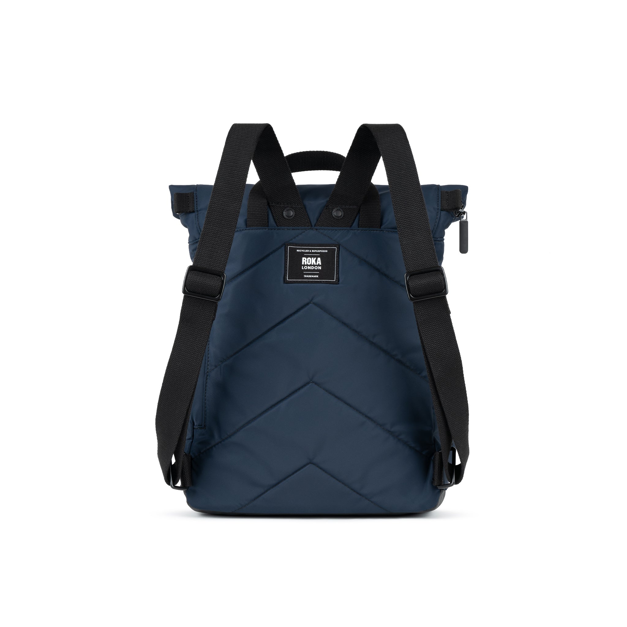 Black Label Camden J Backpack in Midnight – ROKA London