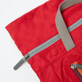 Camden J Backpack in Cranberry Stripe
