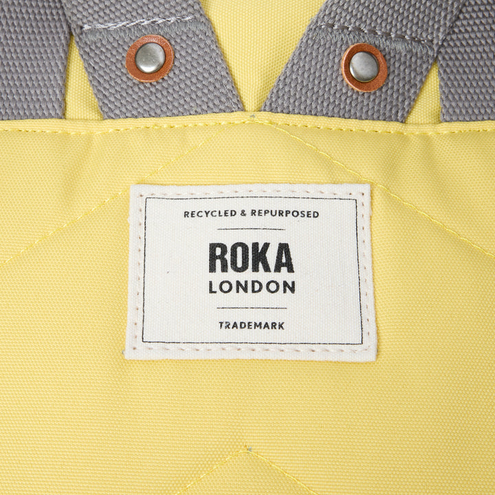 Camden J Backpack in Lemonade Stripe