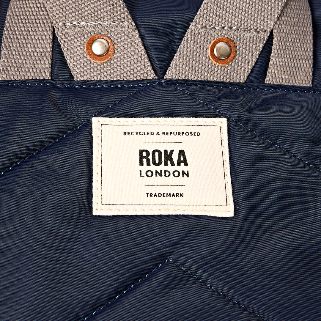 Camden J Backpack in Midnight Stripe