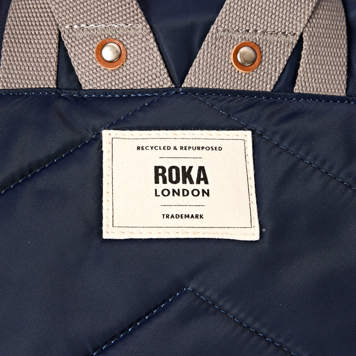 Camden J Backpack in Midnight Stripe