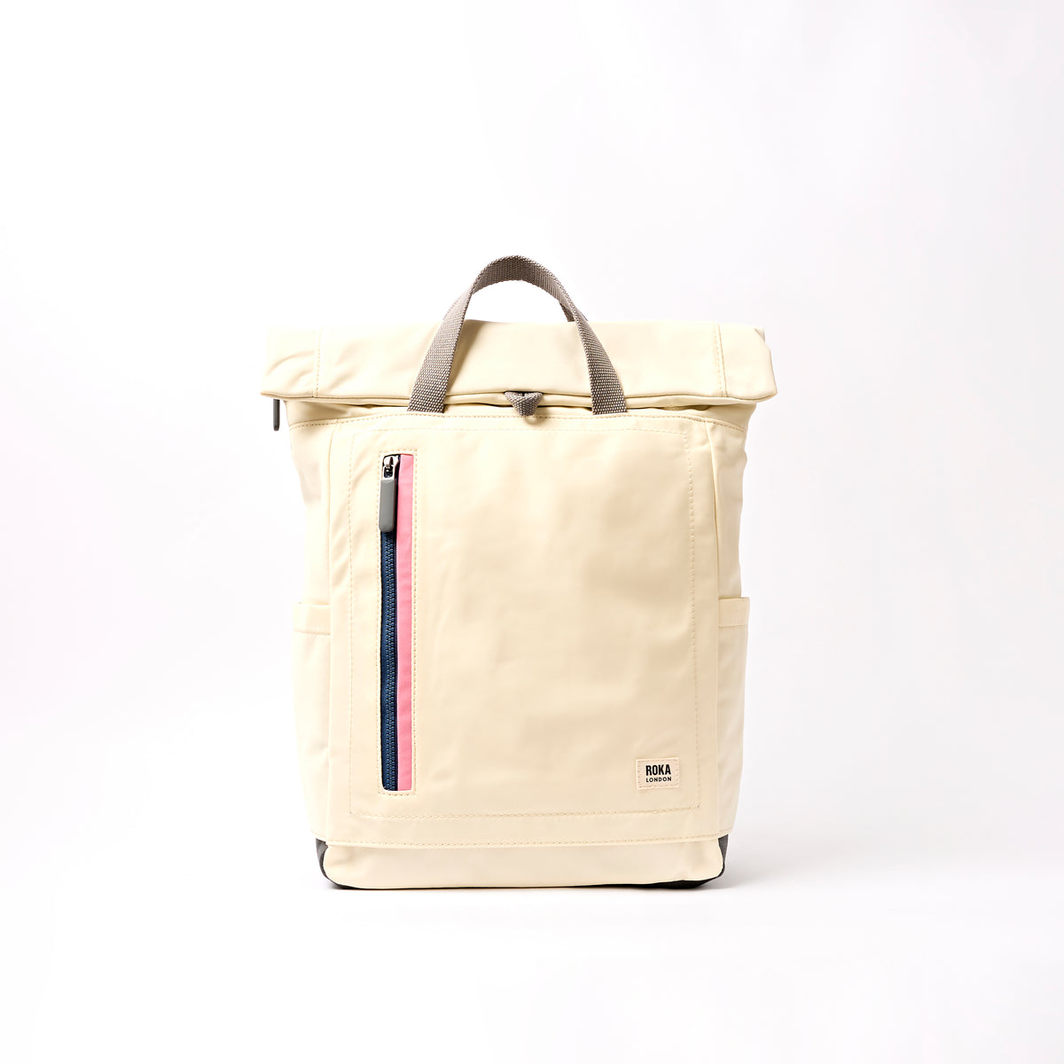 Camden J Backpack in Wax Paper Stripe