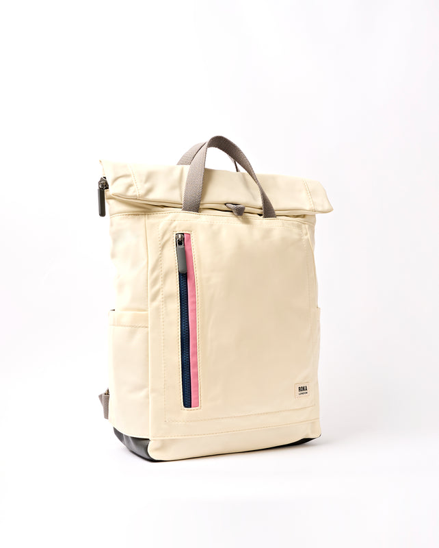 Camden J Backpack in Wax Paper Stripe