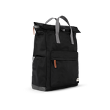 Canfield Roll Top Backpack in Black - Large
