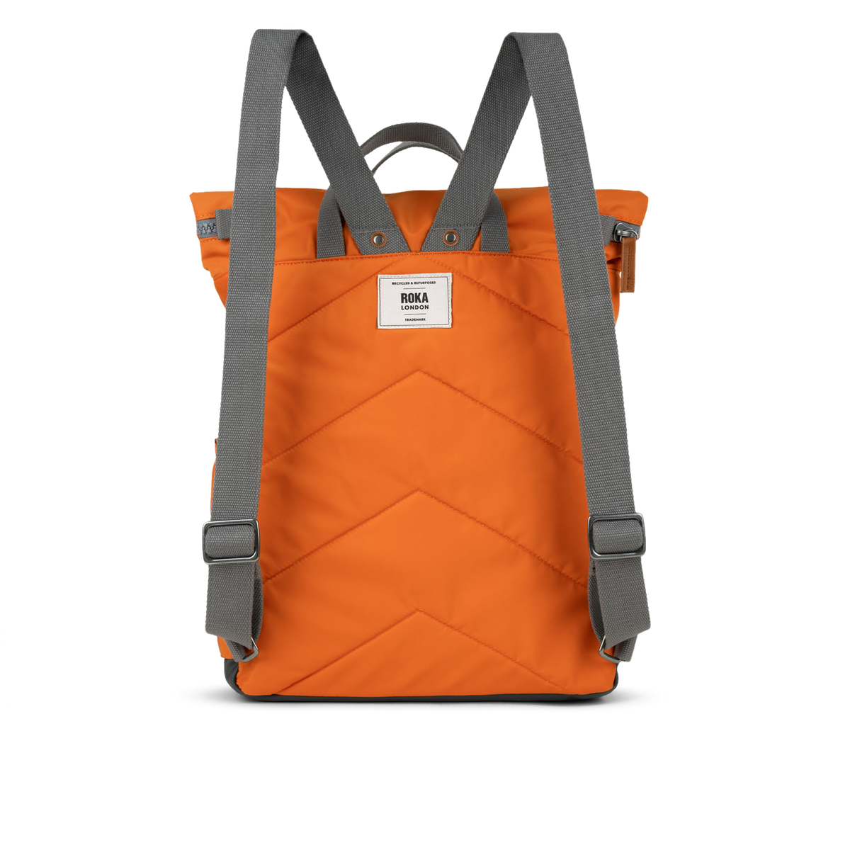 Canfield Roll Top Backpack in Burnt Orange