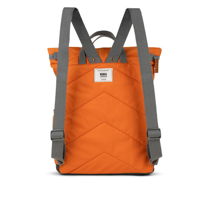 Canfield Roll Top Backpack in Burnt Orange