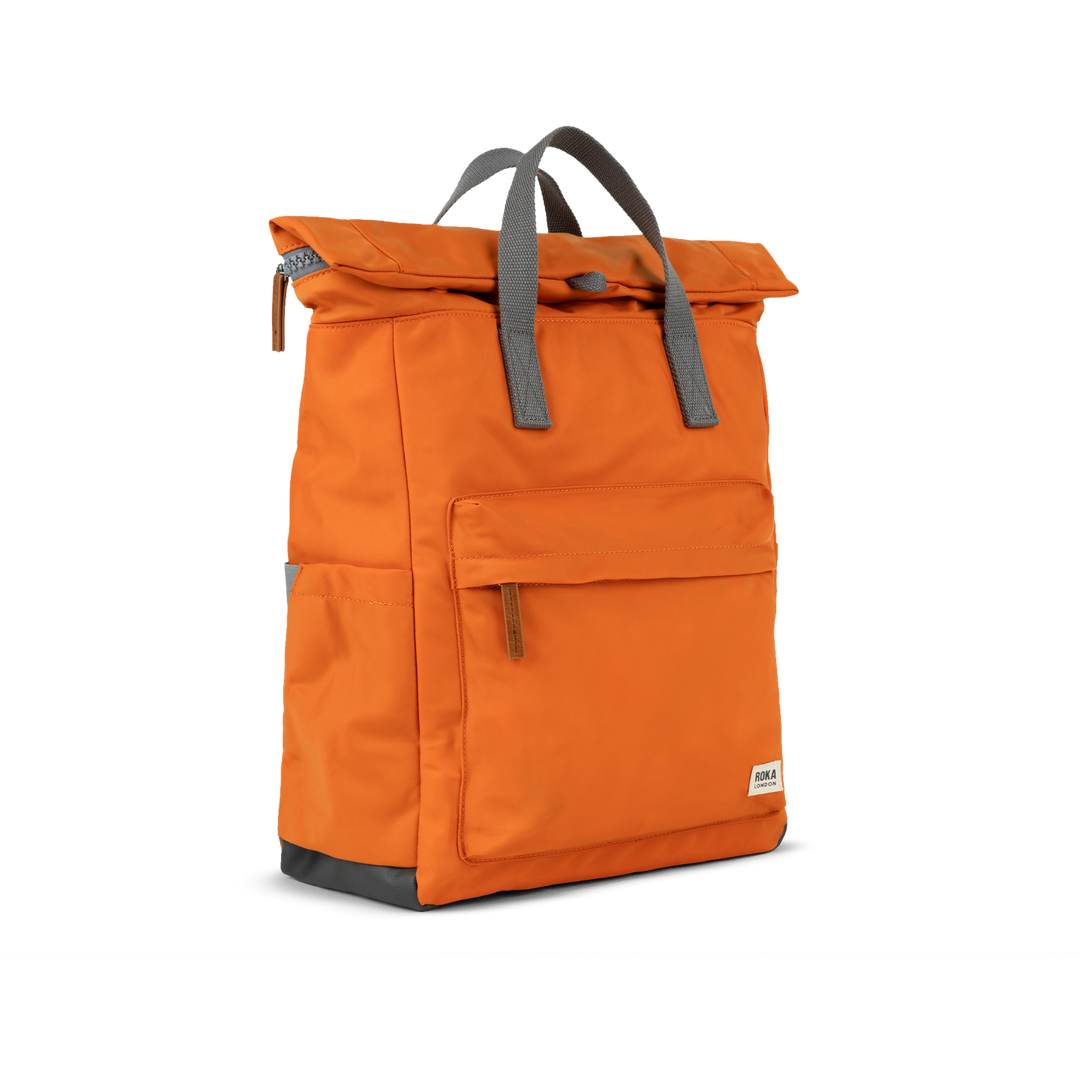 Canfield Roll Top Backpack in Burnt Orange