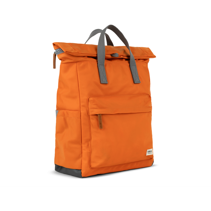 Canfield Roll Top Backpack in Burnt Orange