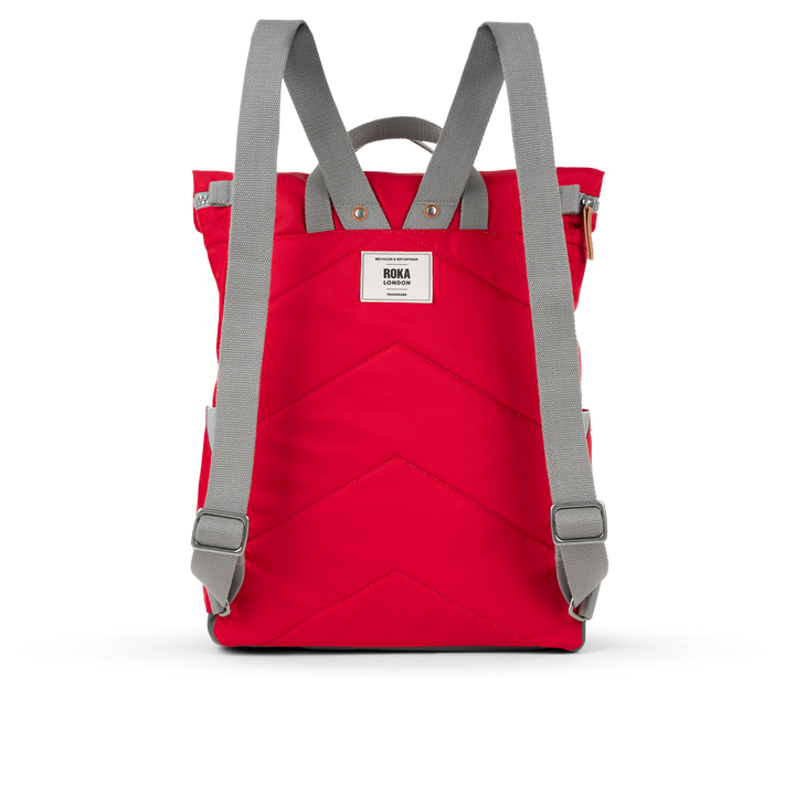 Canfield Roll Top Backpack in Cranberry