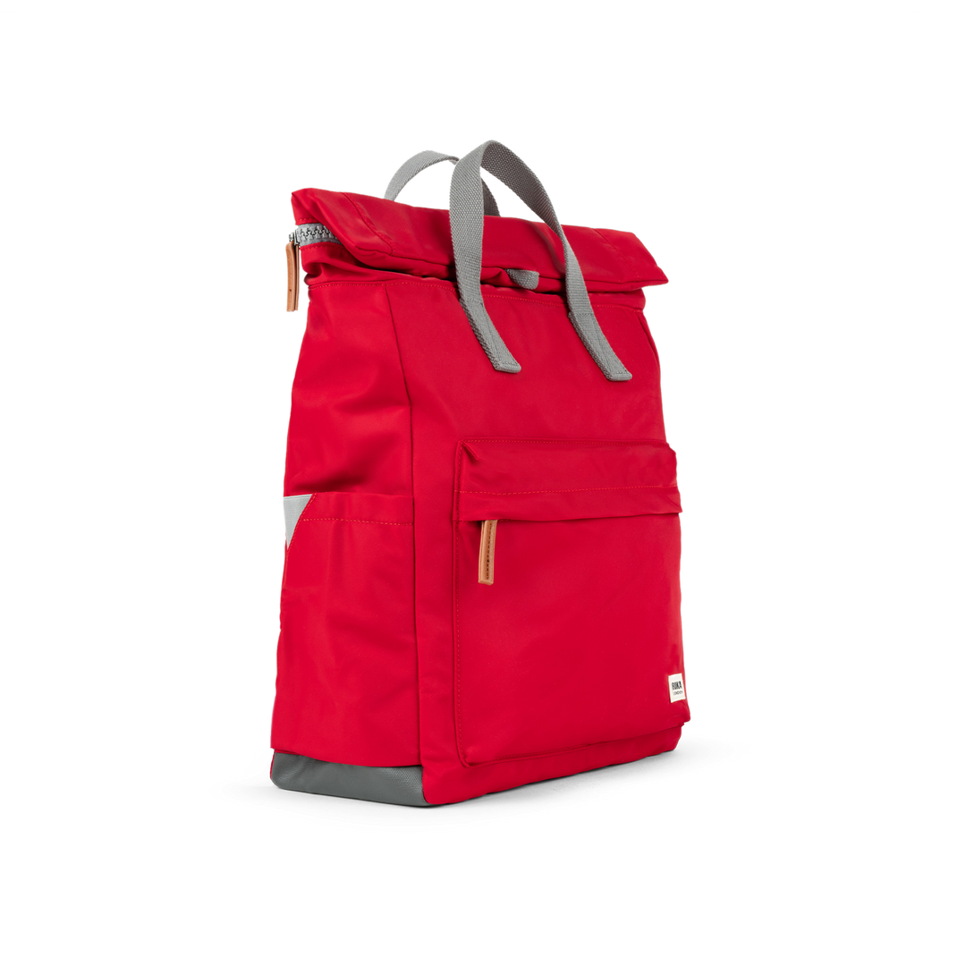 Canfield Roll Top Backpack in Cranberry