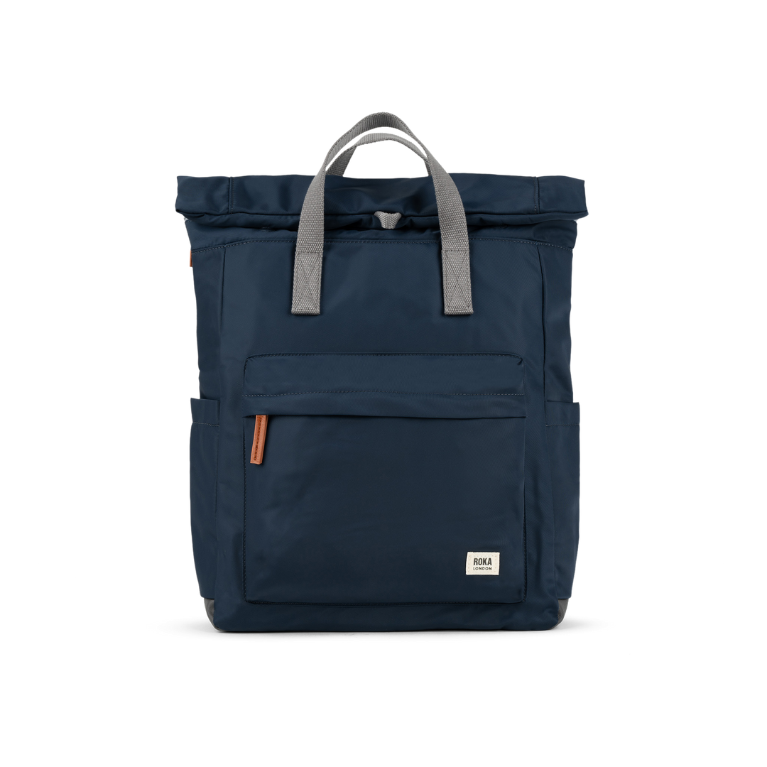 Canfield Roll Top Backpack in Midnight