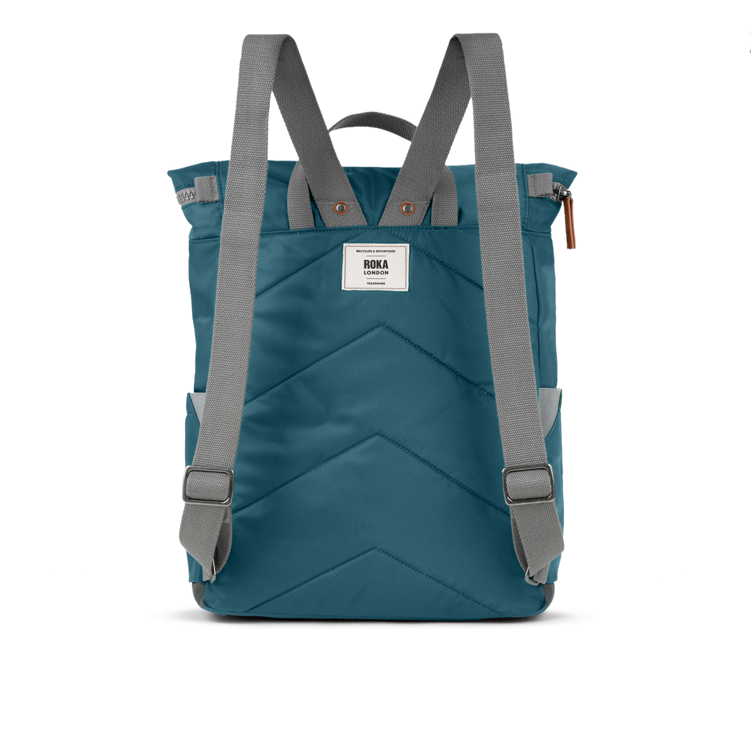 Canfield Roll Top Backpack in Teal