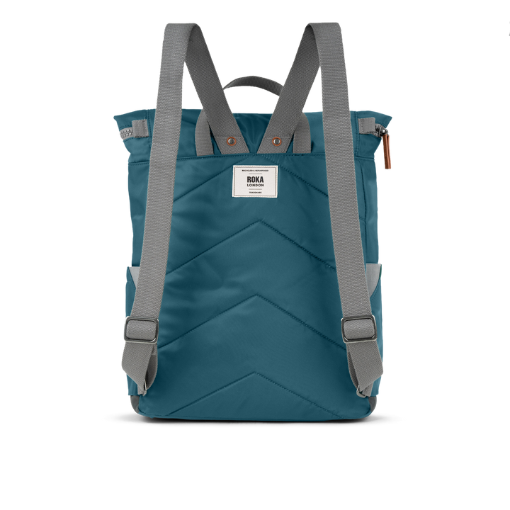 Canfield Roll Top Backpack in Teal