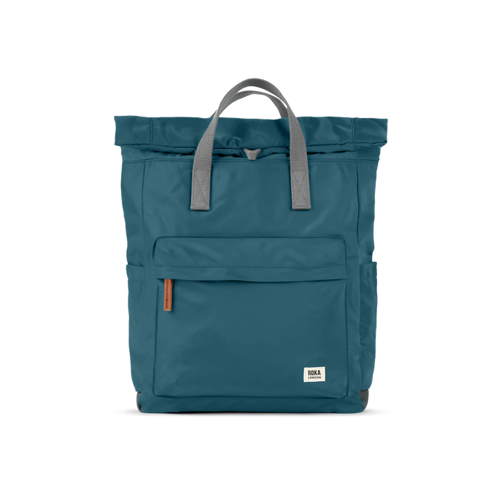 Canfield Roll Top Backpack in Teal