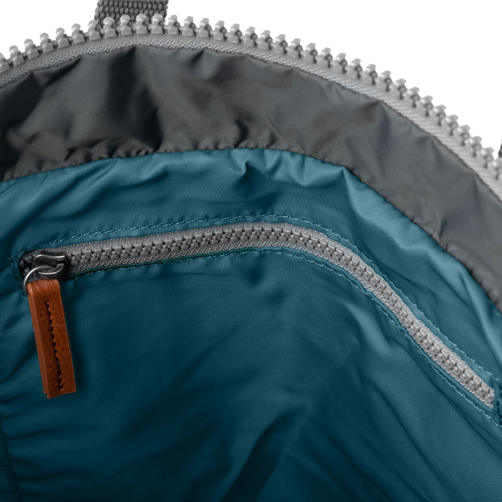 Canfield Roll Top Backpack in Teal