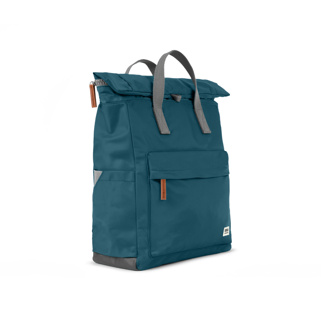 Canfield Roll Top Backpack in Teal