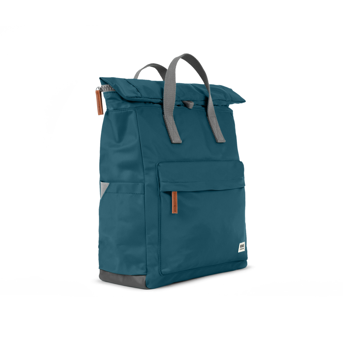 Canfield Roll Top Backpack in Teal