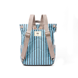 Canfield Roll Top Backpack in Blue Stripe