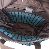 Canfield Roll Top Backpack in Blue Stripe