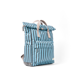 Canfield Roll Top Backpack in Blue Stripe