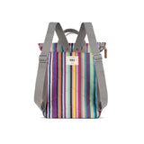 Canfield Roll Top Backpack in Multi Stripe