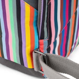 Canfield Roll Top Backpack in Multi Stripe
