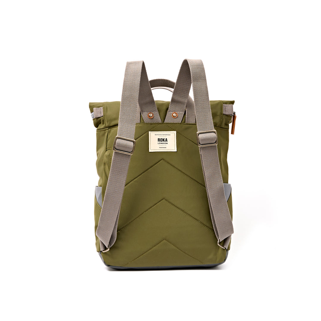 Canfield Roll Top Backpack in Chive