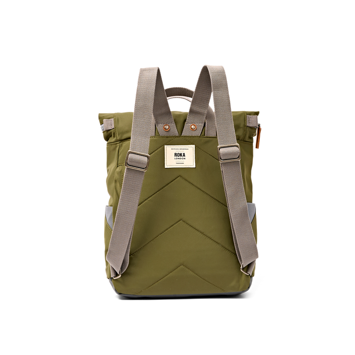 Canfield Roll Top Backpack in Chive