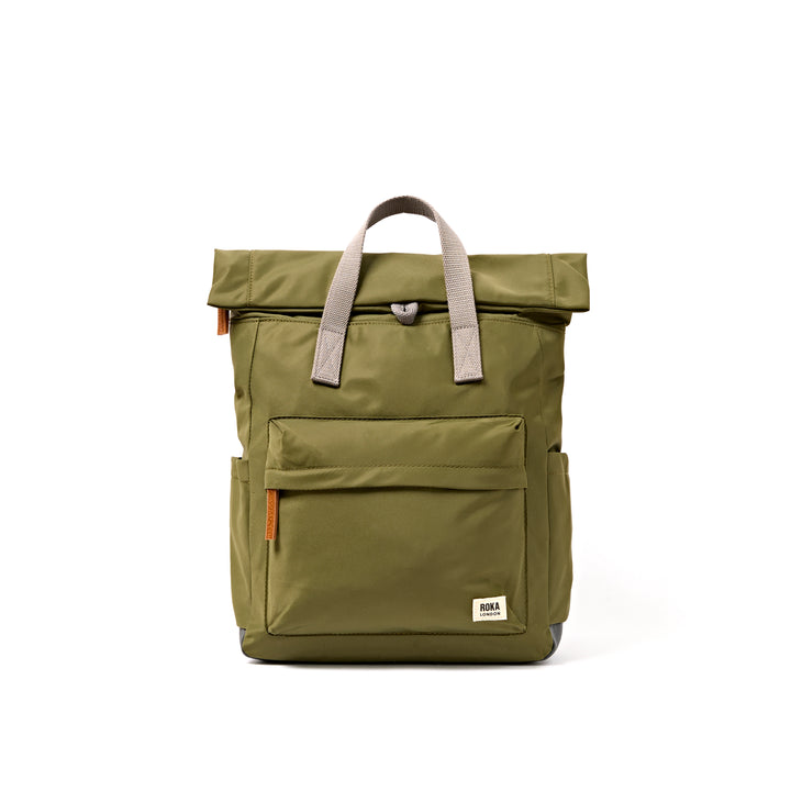 Canfield Roll Top Backpack in Chive