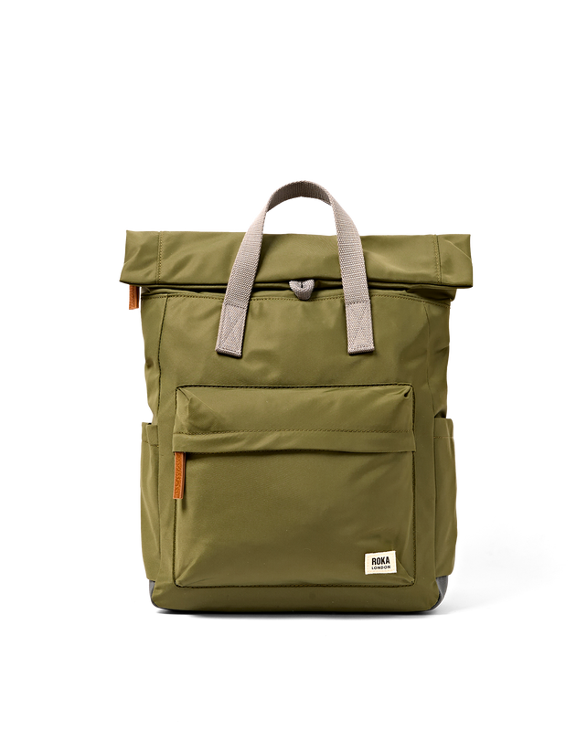 Canfield Roll Top Backpack in Chive
