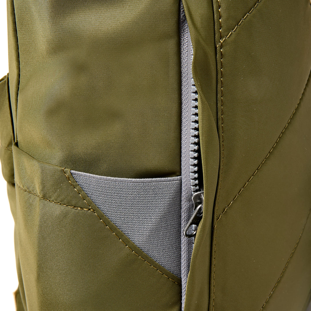 Canfield Roll Top Backpack in Chive