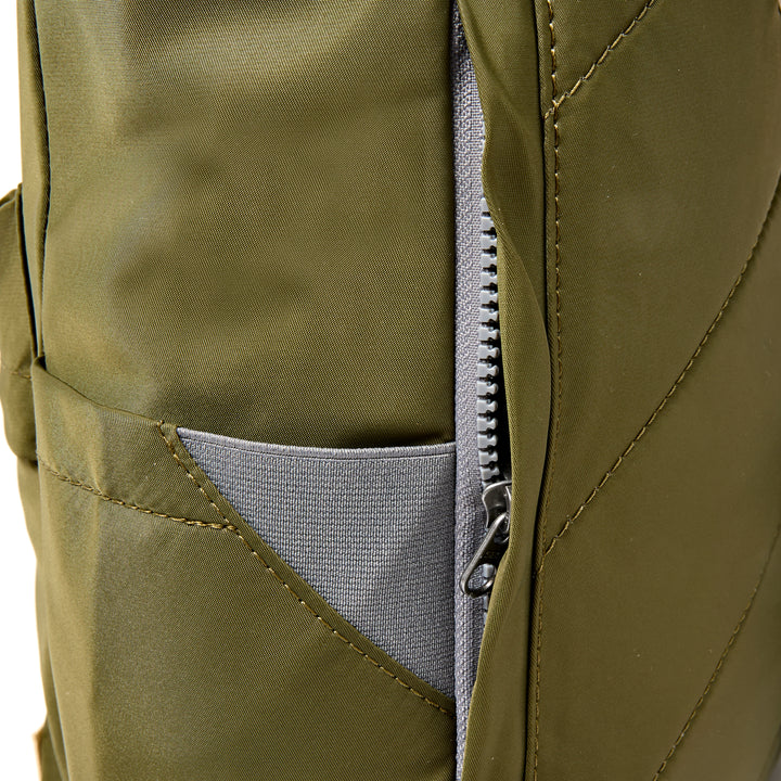 Canfield Roll Top Backpack in Chive