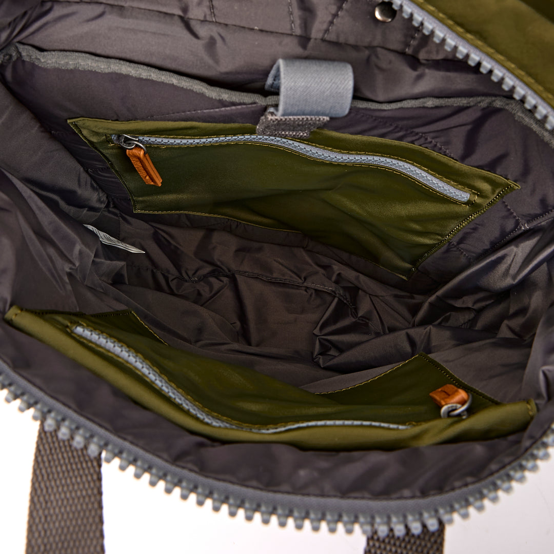 Canfield Roll Top Backpack in Chive