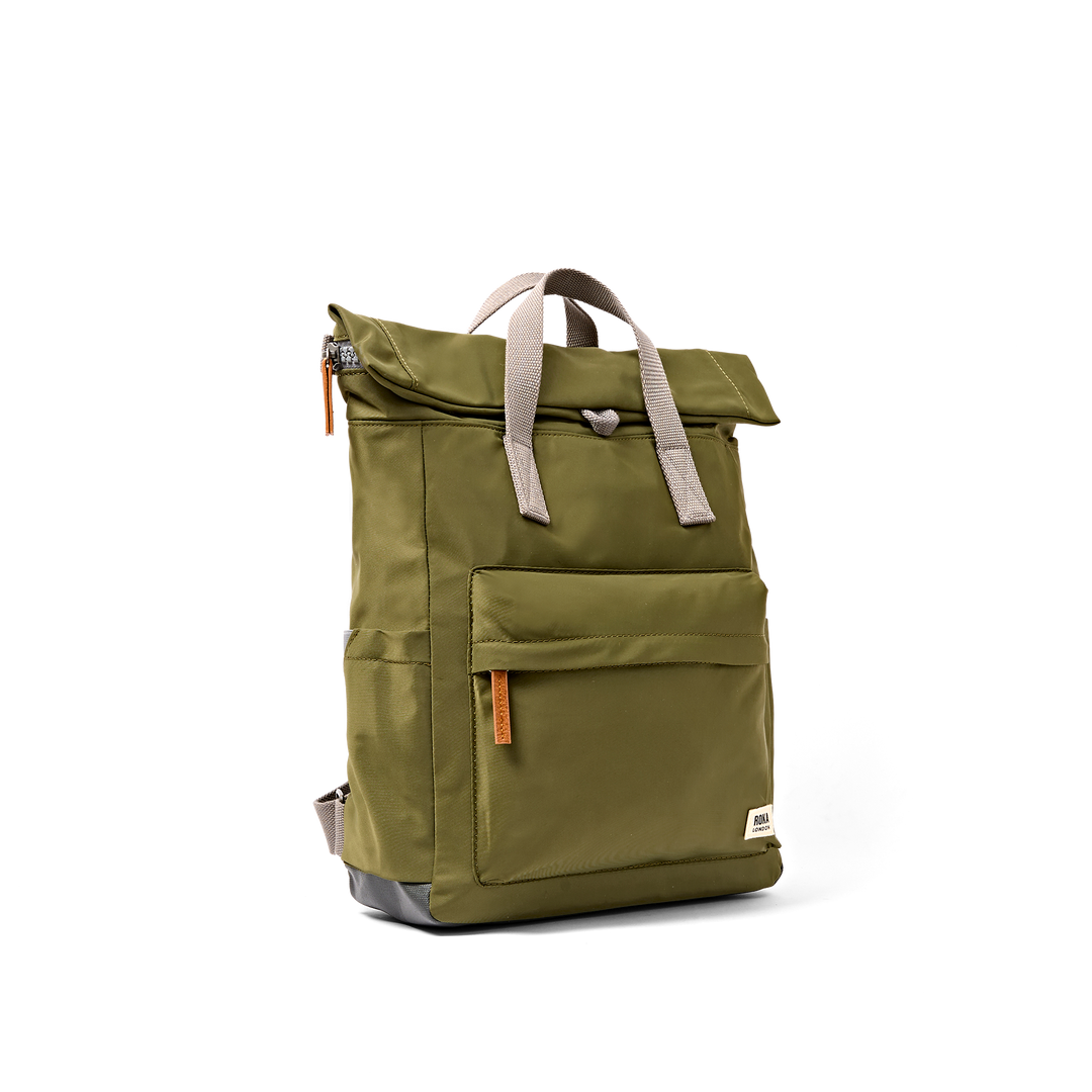 Canfield Roll Top Backpack in Chive