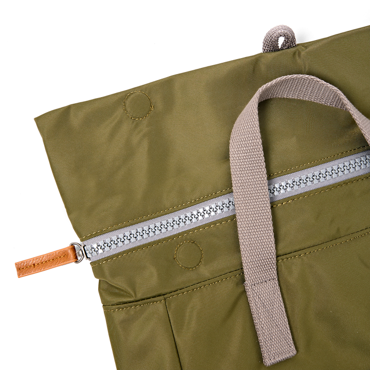 Canfield Roll Top Backpack in Chive