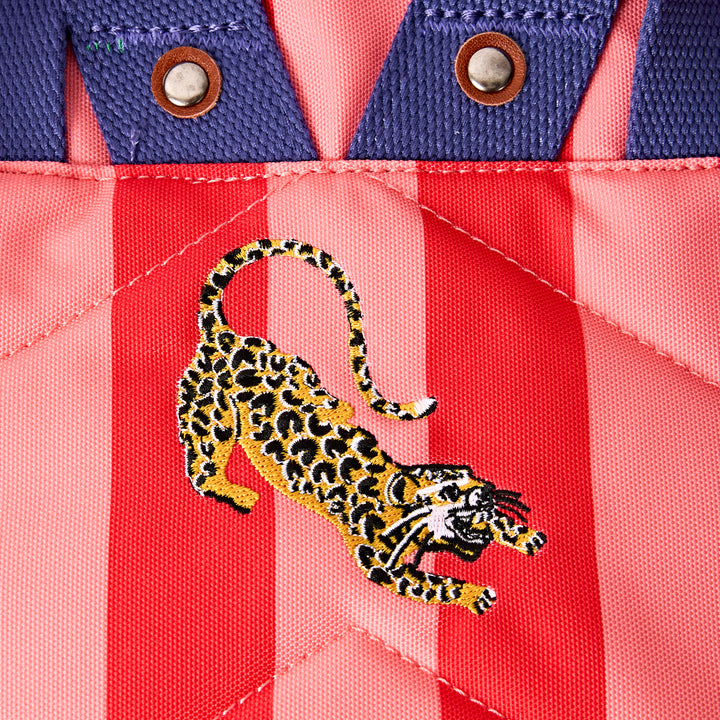 Canfield Roll Top Backpack in Circus Print