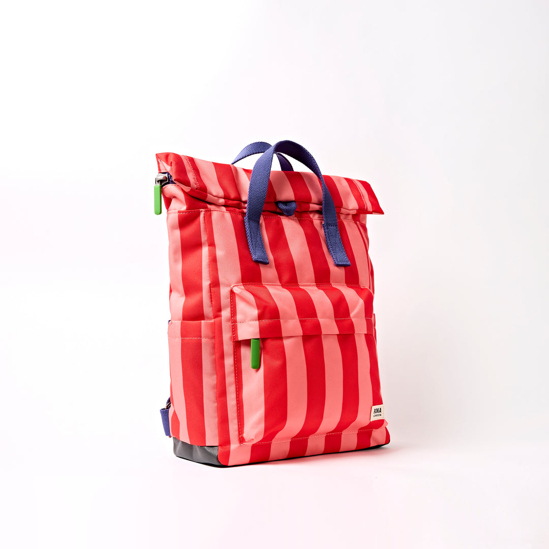Canfield Roll Top Backpack in Circus Print