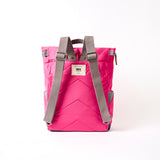 Canfield Roll Top Backpack in Granita Red