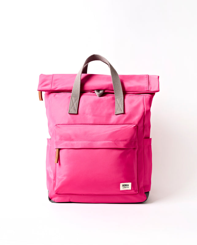 Canfield Roll Top Backpack in Granita Red