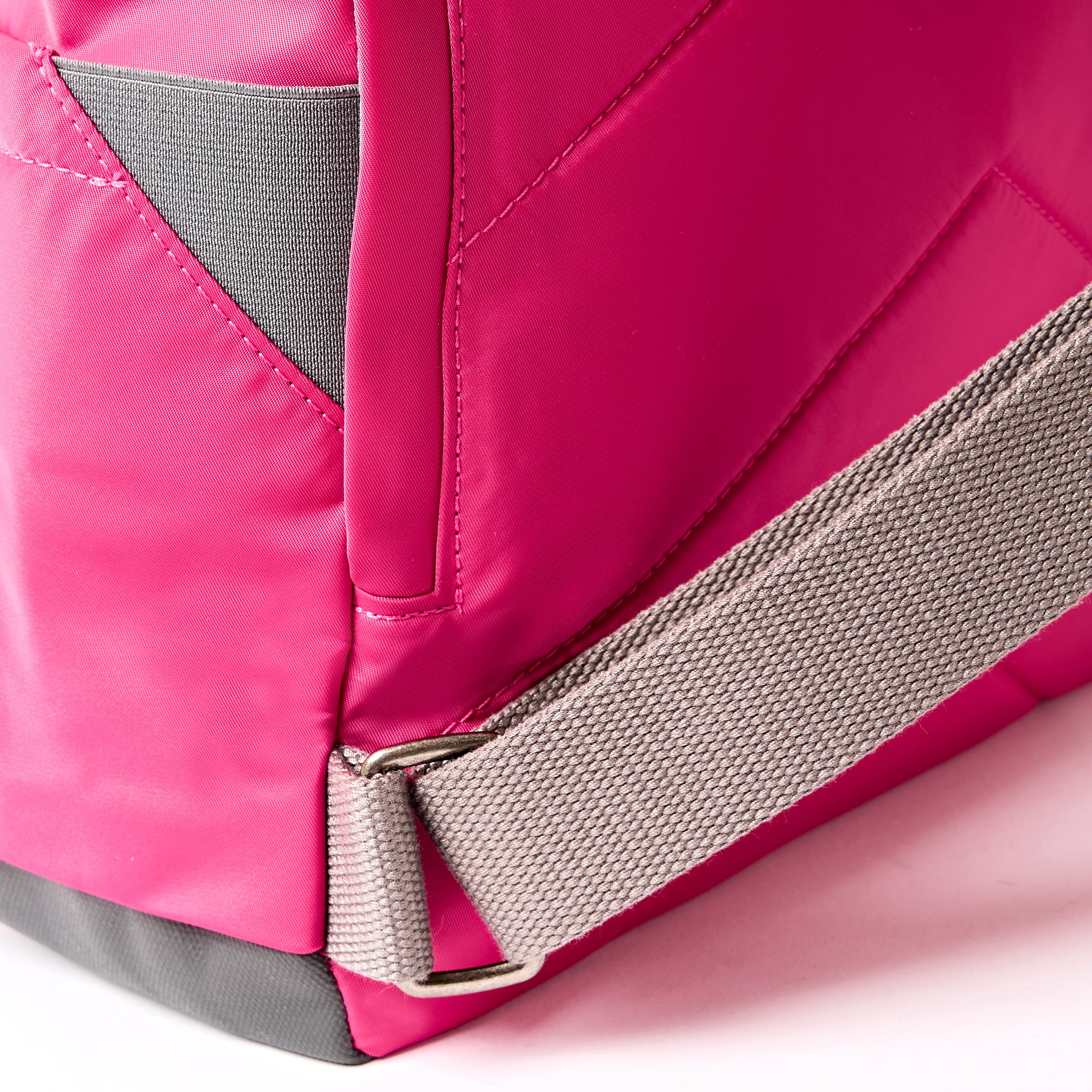 Canfield Granita Red | Eco-Friendly Roll Top Backpack | ROKA London