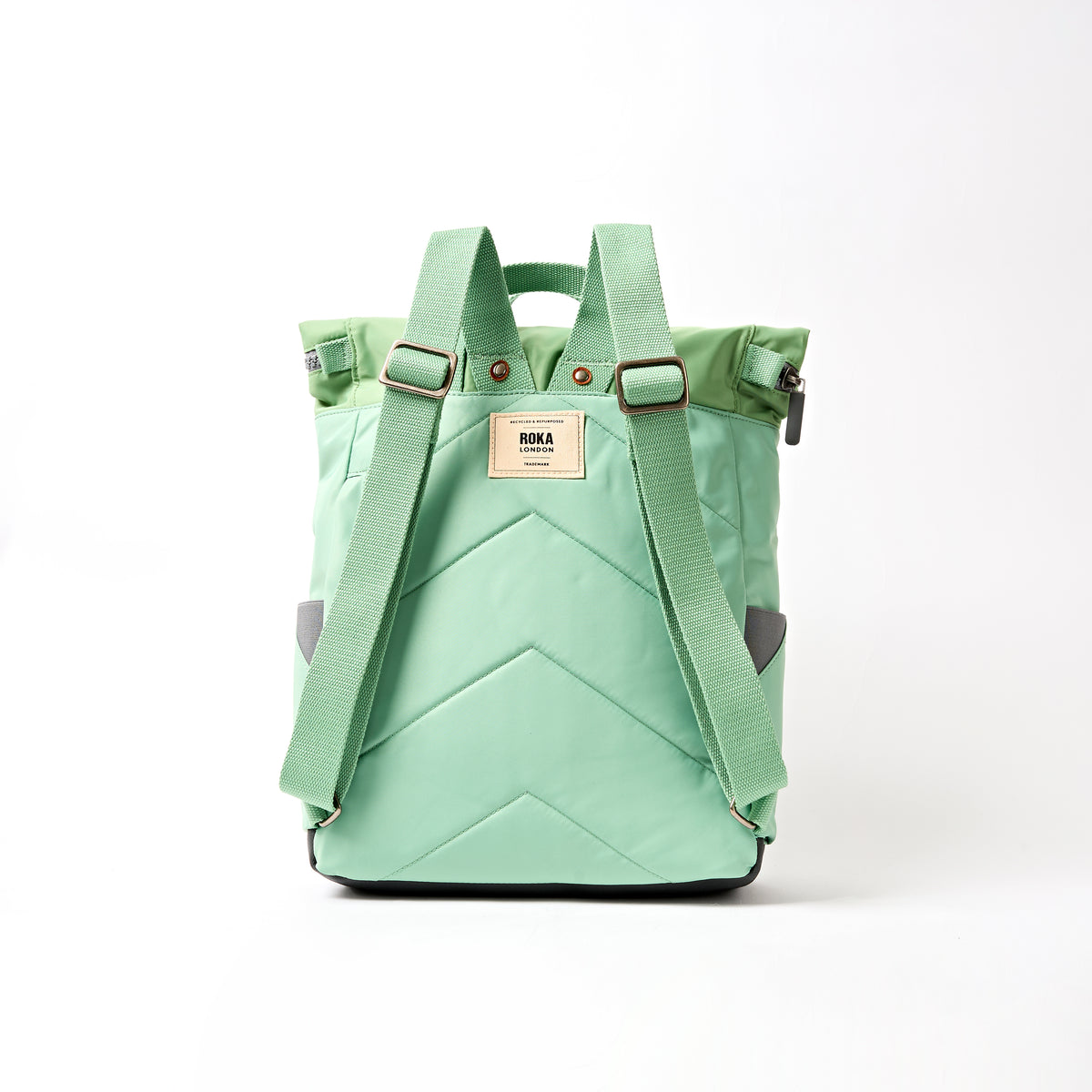 Canfield Roll Top Backpack in Green Tonal