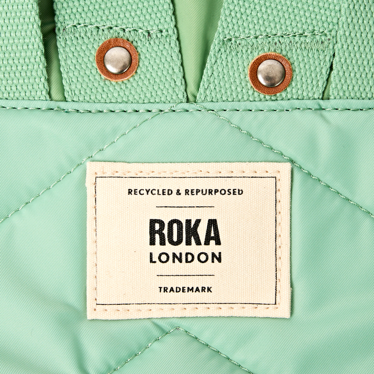 Canfield Roll Top Backpack in Green Tonal