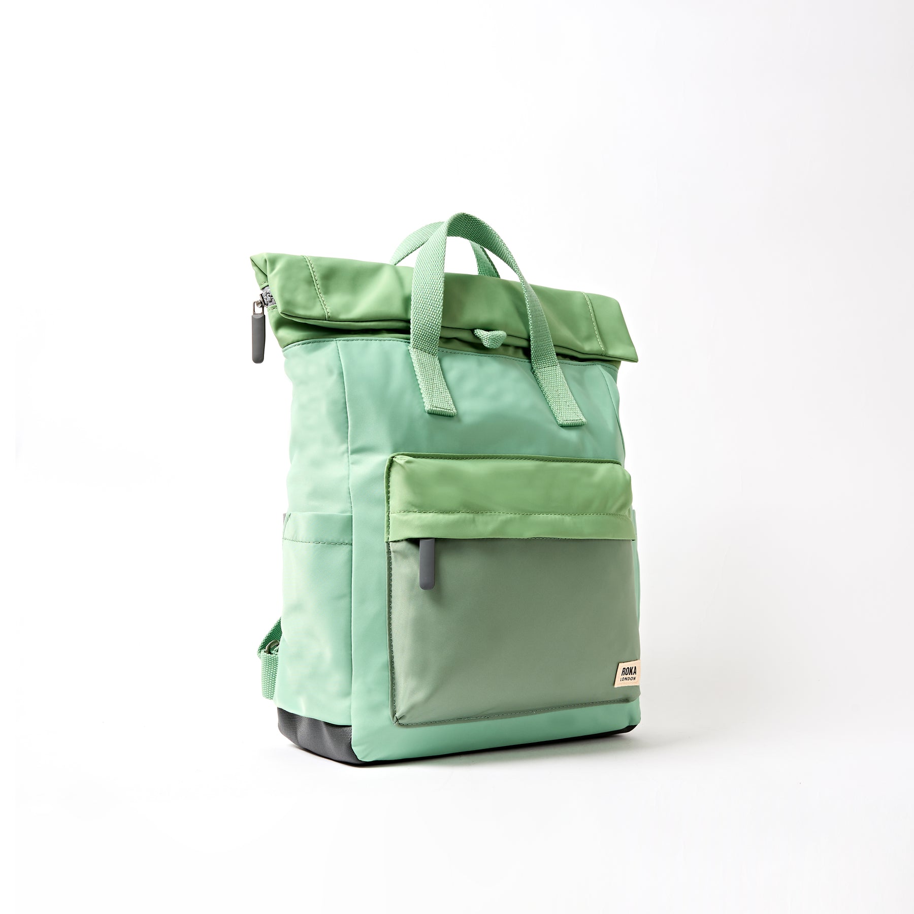 Canfield Roll Top Backpack in Firecracker - ROKA London Canfield Roll Top Backpack in Firecracker - ROKA London