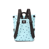Canfield Roll Top Backpack in Heart Print